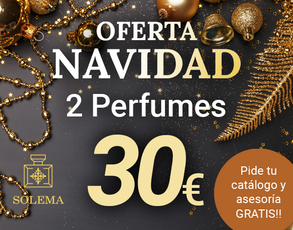 Promoción navidad 2 perfumes 30 € perfumes de imitacion perfumes solema